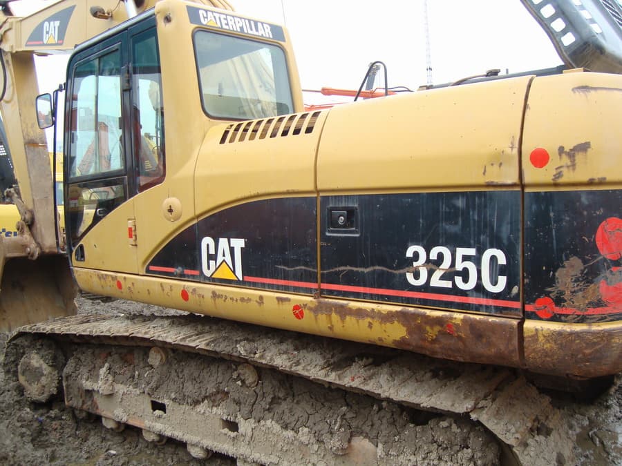 used cat 325c t excavator